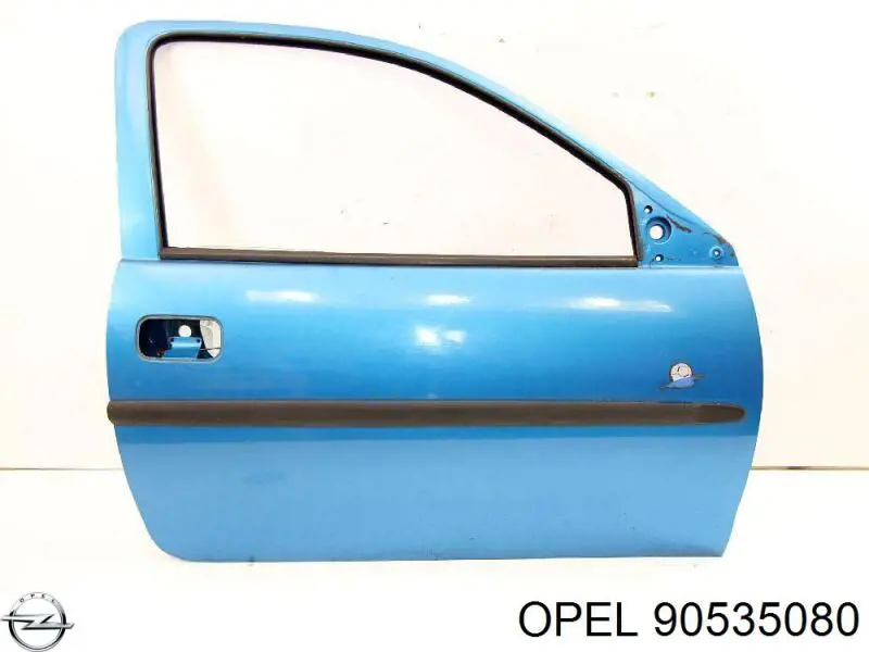 0124510 Opel дверь передняя правая