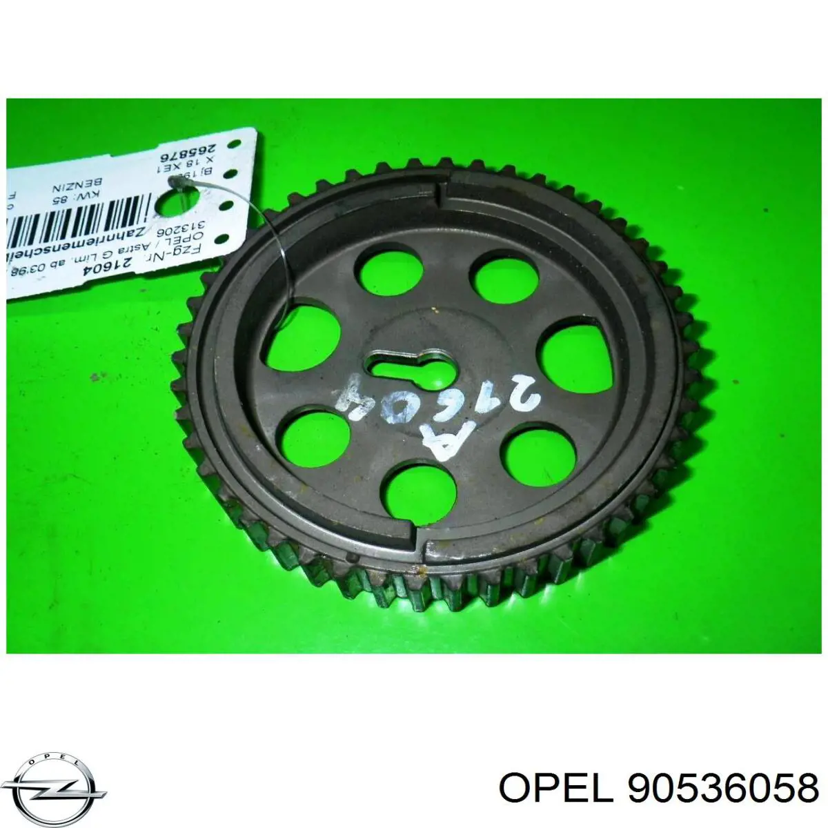 Шестерня фазорегулятора Opel 5636313 цена, от 8.46 USD
