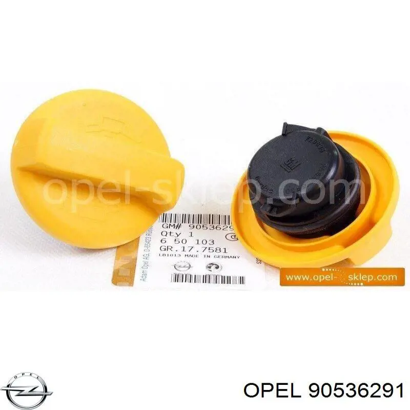 90536291 Opel крышка маслозаливной горловины
