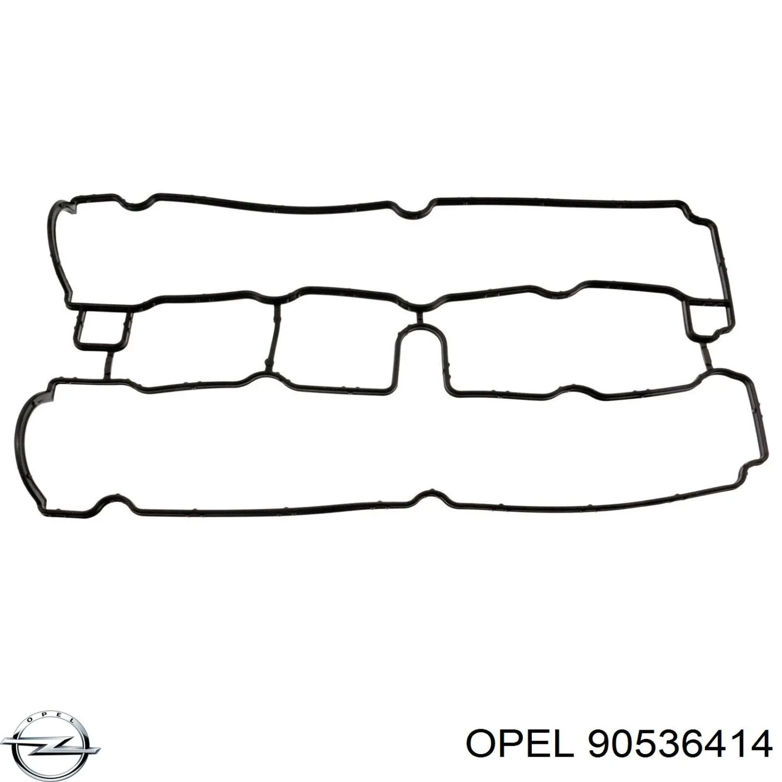 Верхний комплект прокладок двигателя 90536414 Opel