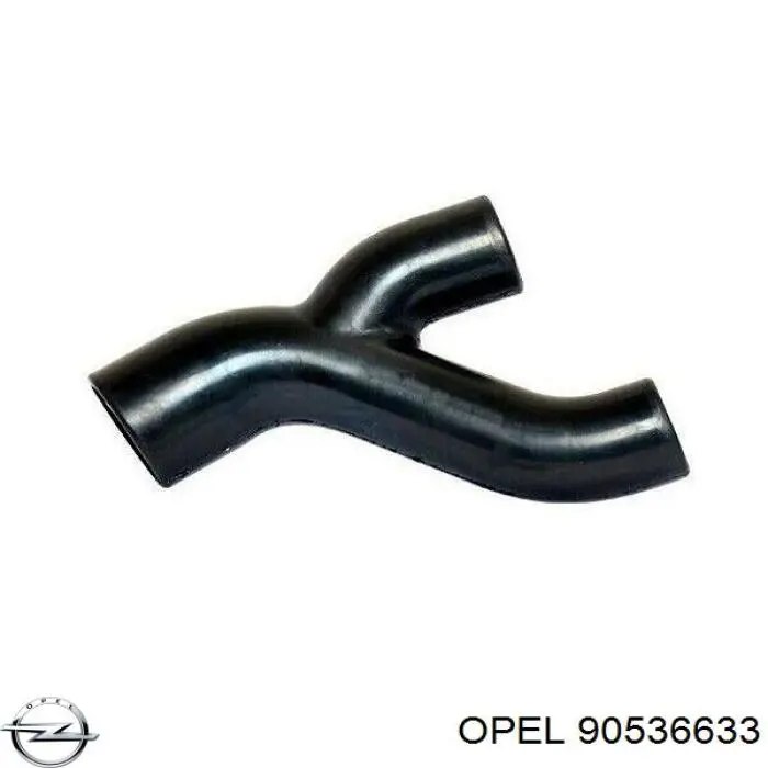 90536633 Opel шланг (патрубок водяного насоса приемный)