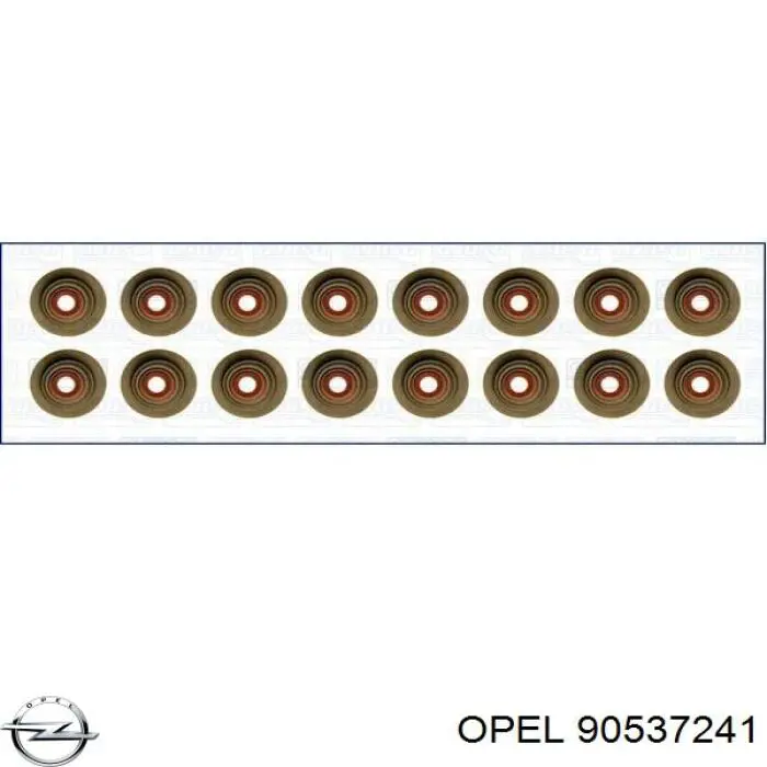 90537241 Opel сальник клапана (маслосъемный, впуск/выпуск)
