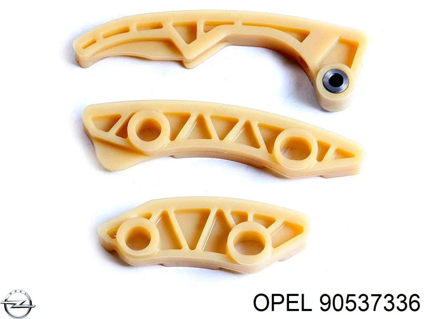 90537336 Opel amortecedor de cadeia do mecanismo de distribuição de gás, superior