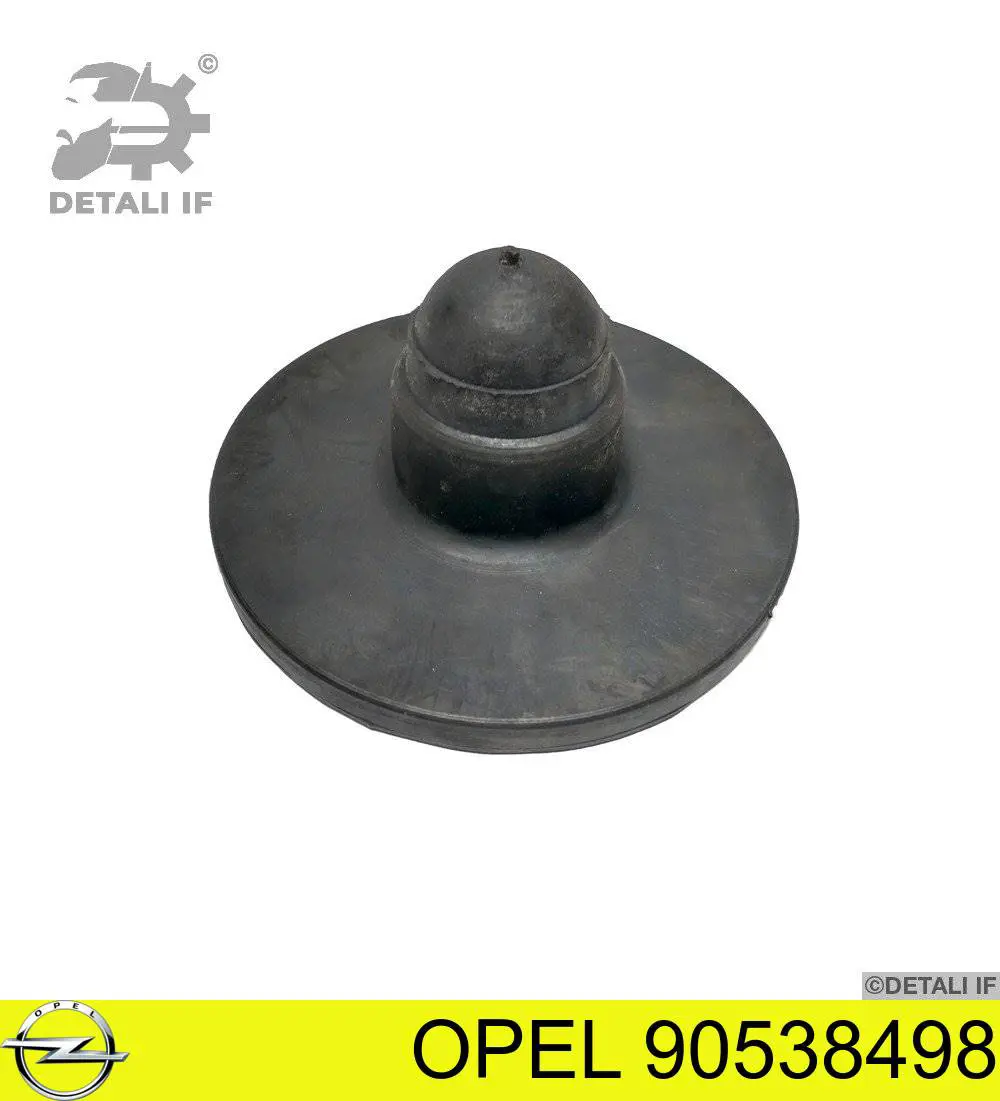 90538498 Opel проставка (резиновое кольцо пружины задней верхняя)