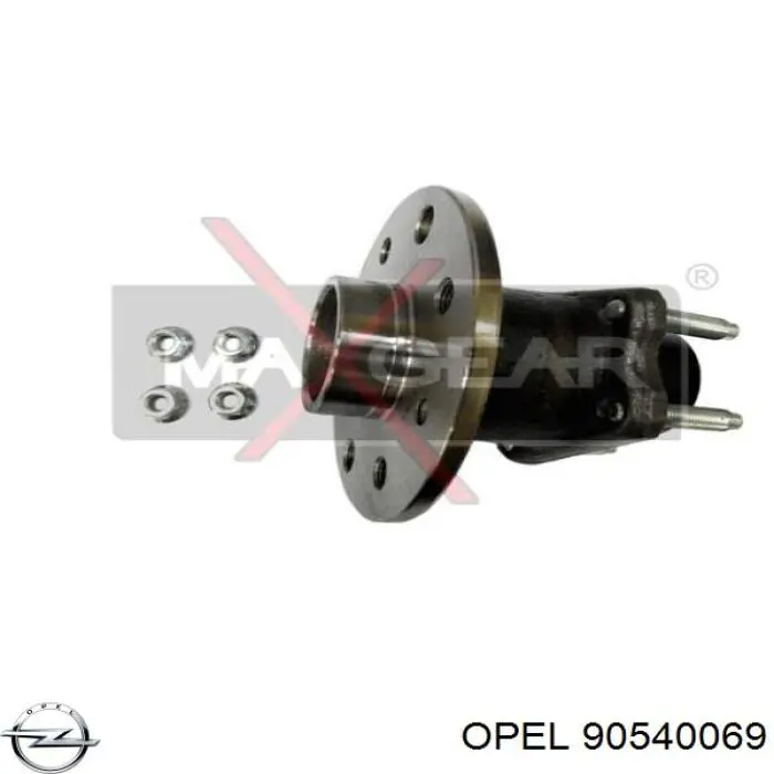 Купить 90540069 Opel Задняя шпиндель