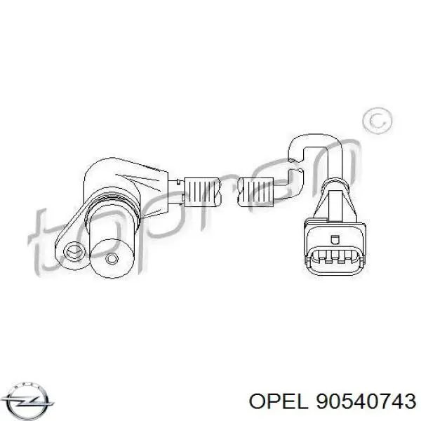 Купить 90540743 Opel Датчик оборотов коленвала