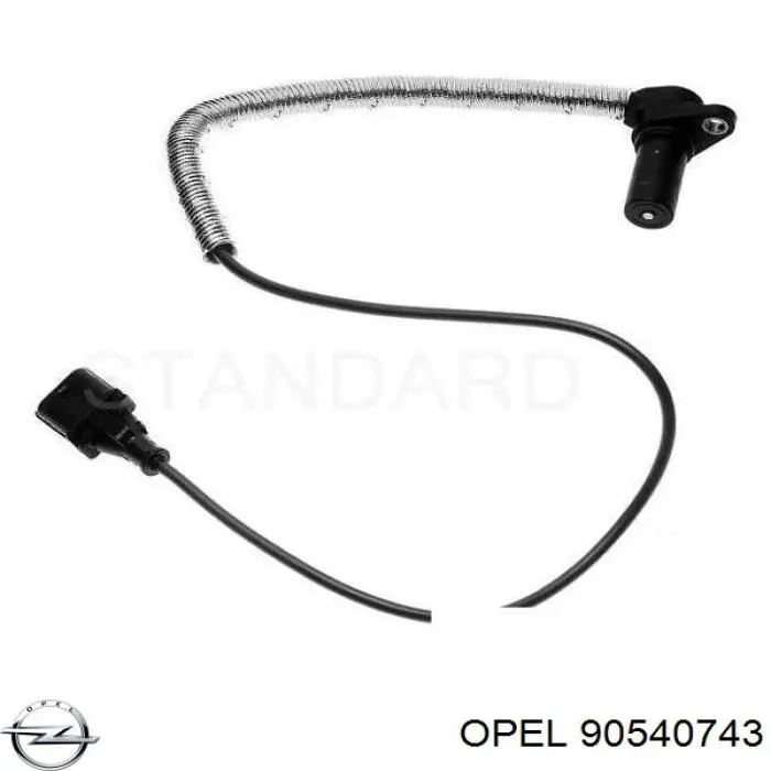 Датчик положения коленвала Opel 90540743