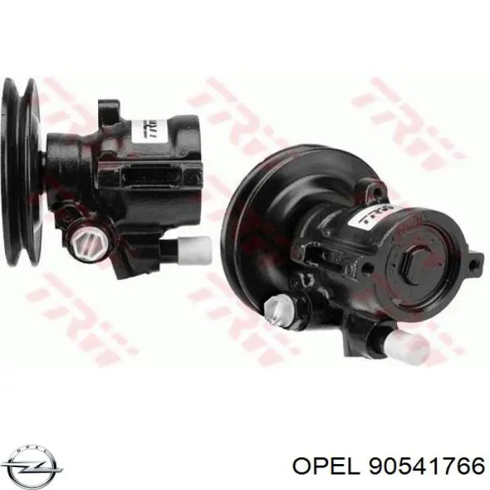 90541766 Opel Глушитель центральный