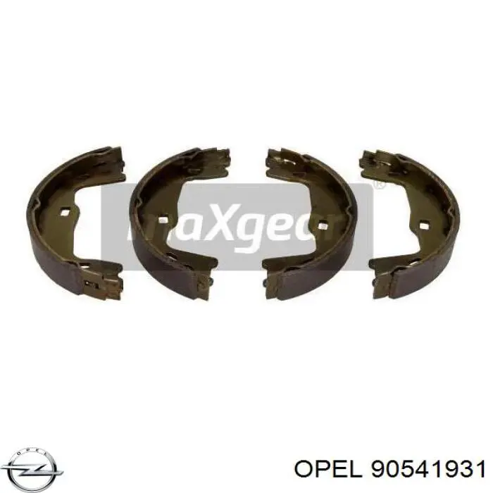 90541931 Opel колодки ручника