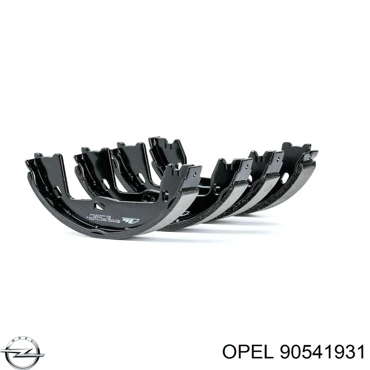 Тормозные колодки стояночного тормоза Opel 90541931 цена, от 12.51 USD