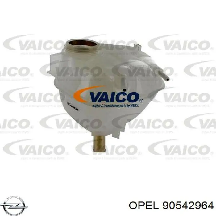 Купить 90542964 Opel Водяной бачок системы охлаждения