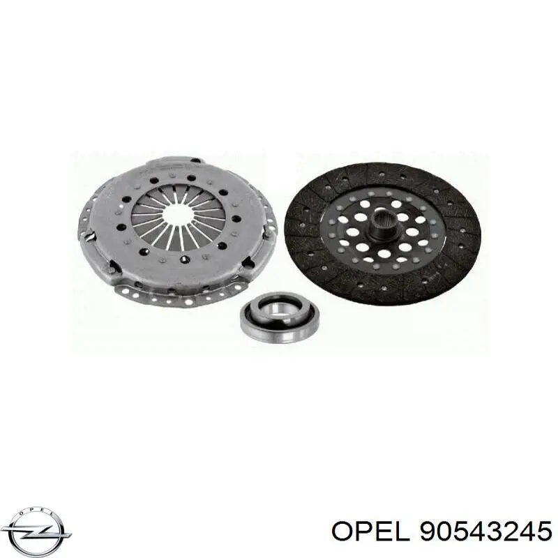 Купить 90543245 Opel Диск сцепления