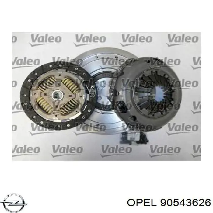 90543626 Opel Демпферный маховик