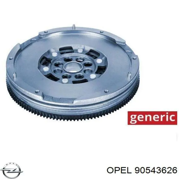 Купить 90543626 Opel Маховик с зубчатым ободом