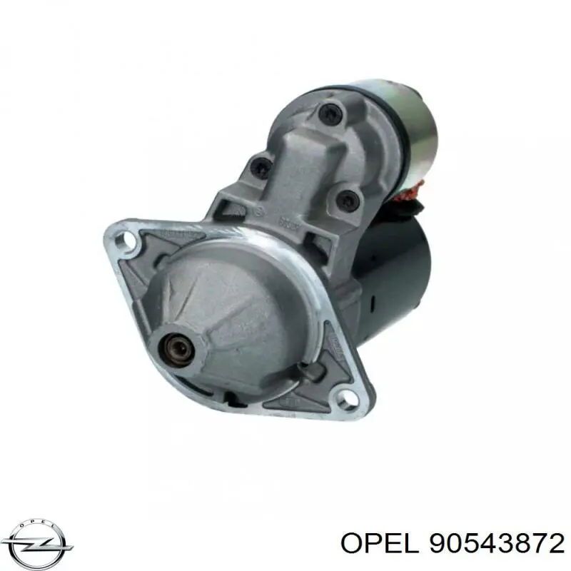 Стартер двигателя Opel 90543872