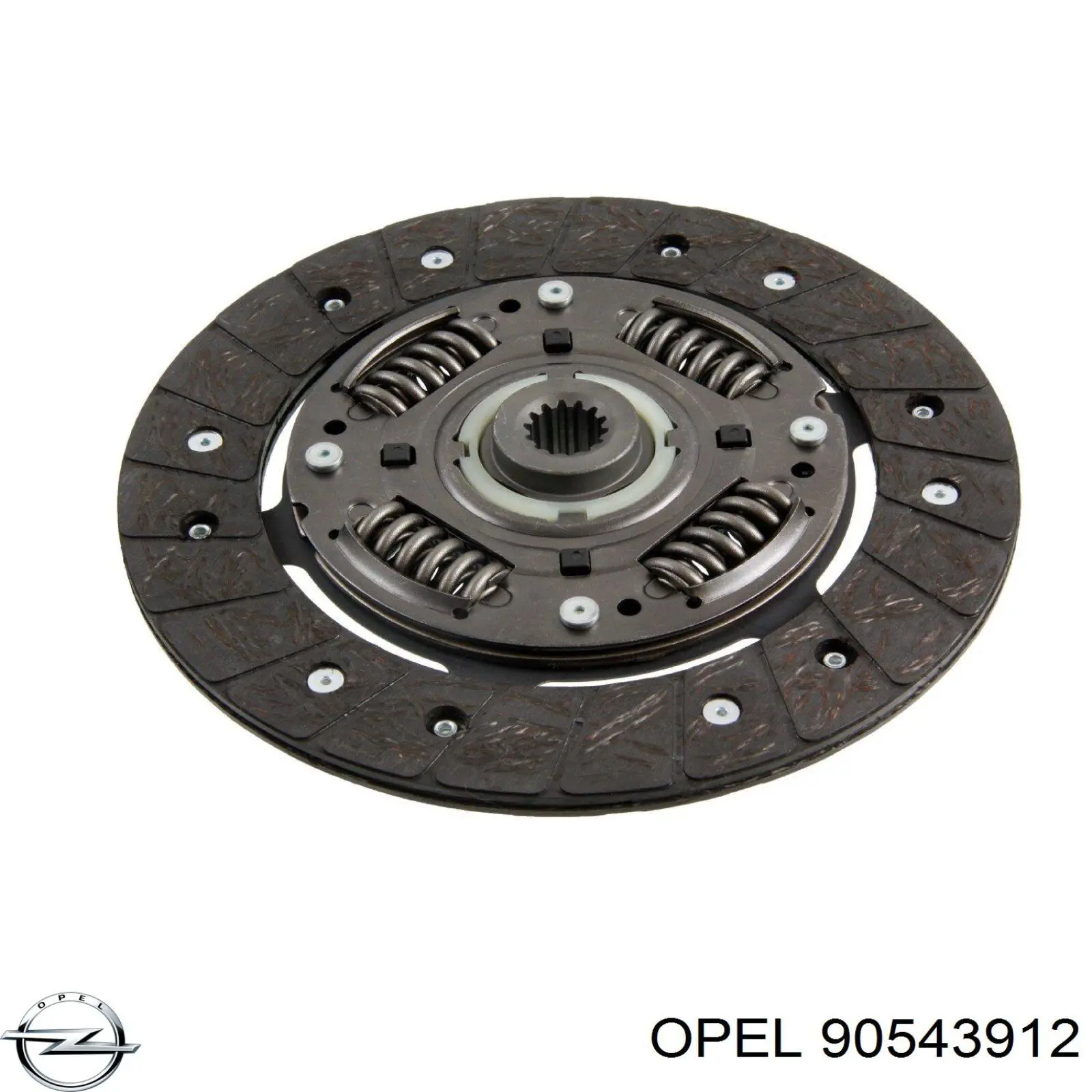 90543912 Opel диск сцепления
