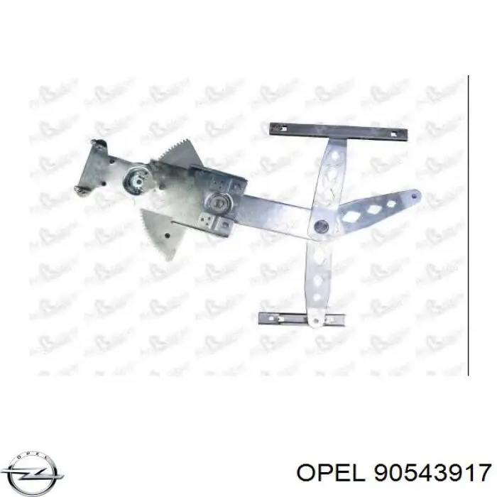 Механизм стеклоподъемника водительской двери Opel 0140293 цена, от 27.87 USD