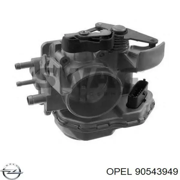 Купить 90543949 Opel Блок дроссельной заслонки