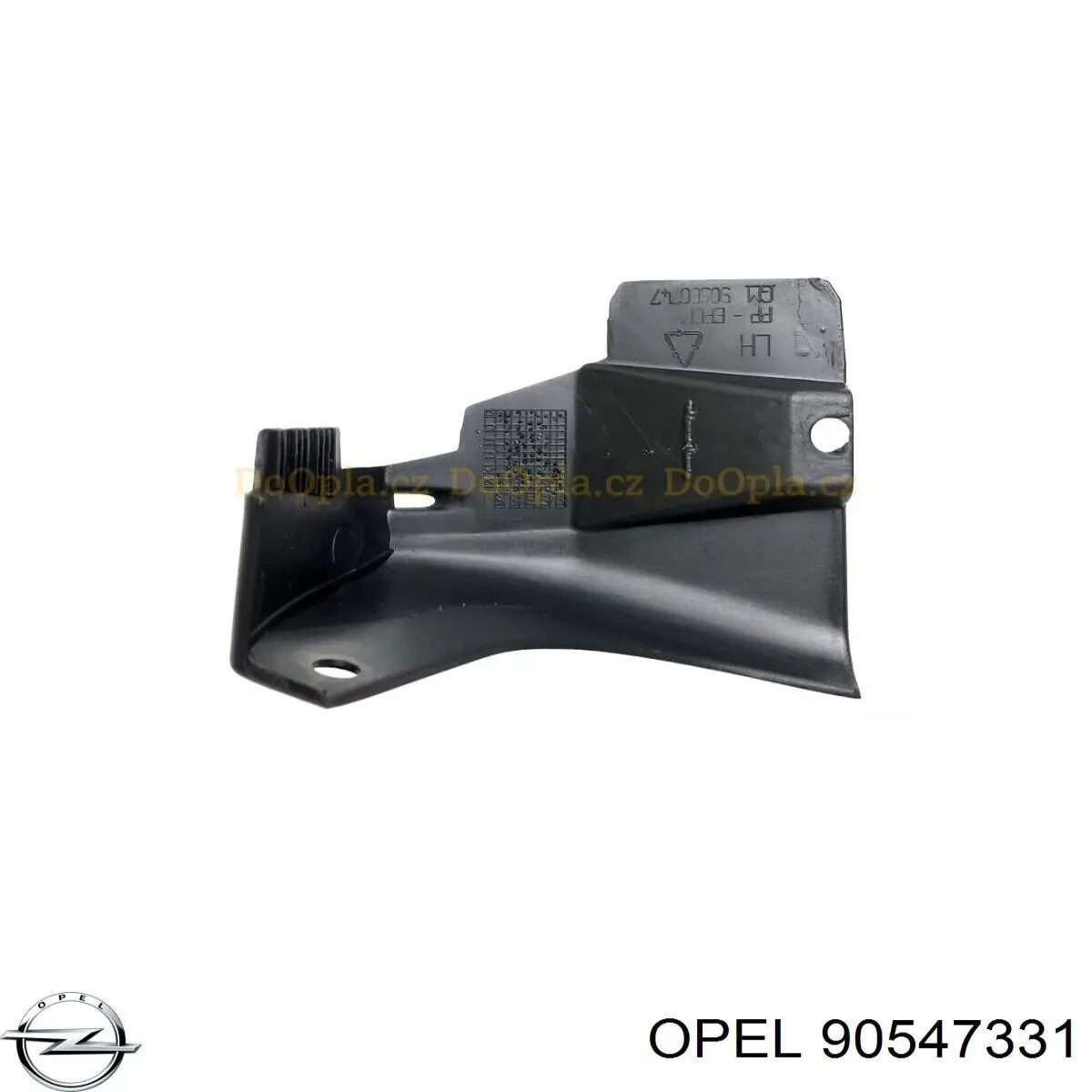 Накладка (молдинг) порога наружная задняя левая Opel 5164725 цена, от 12.15 USD