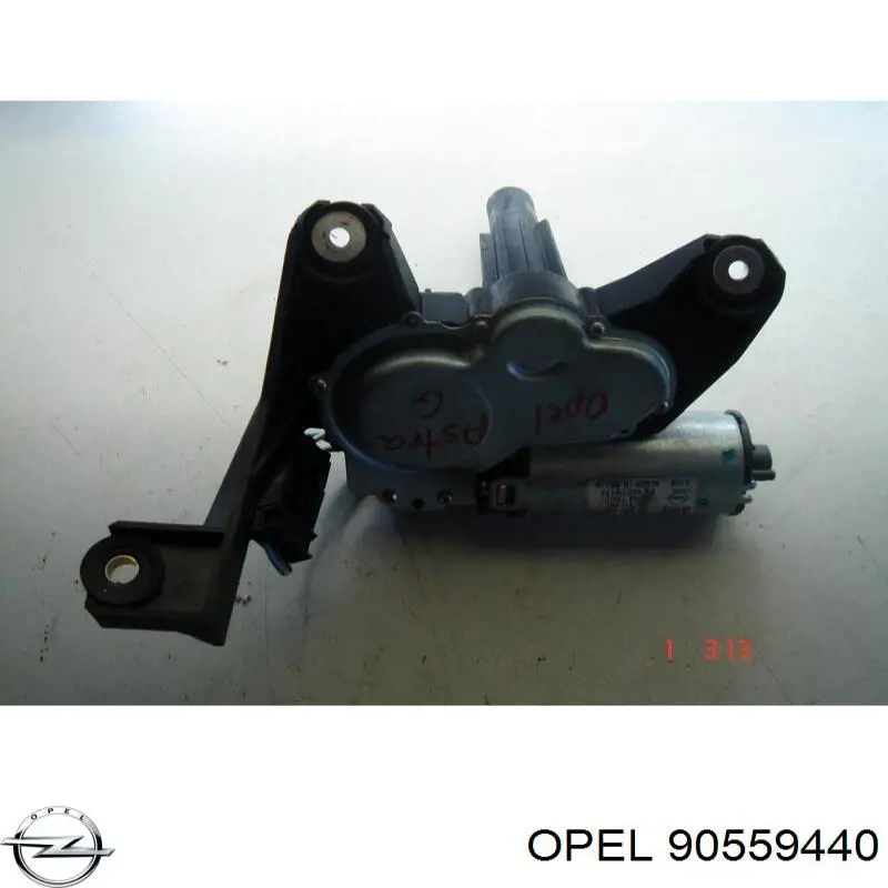 90559440 Opel motor de limpador pára-brisas de vidro traseiro