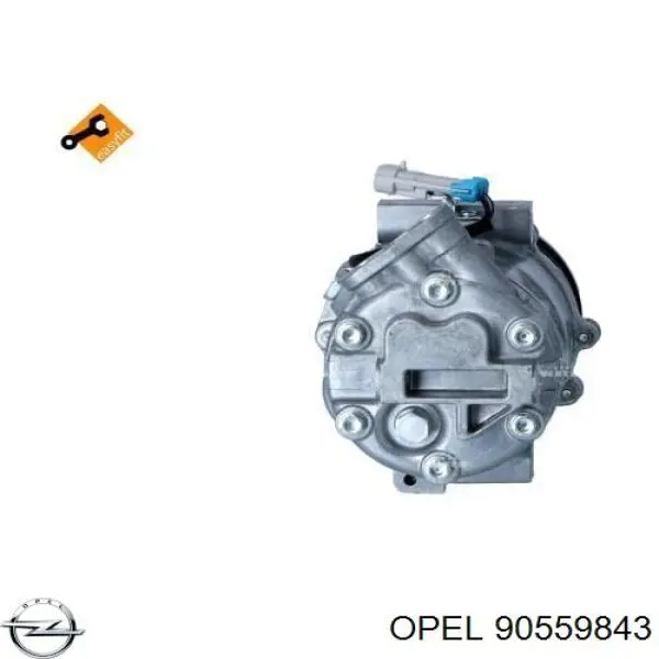 90559843 Opel компрессор кондиционера