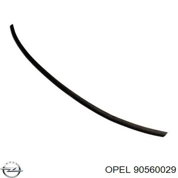 90560029 Opel moldura inferior de pára-brisas