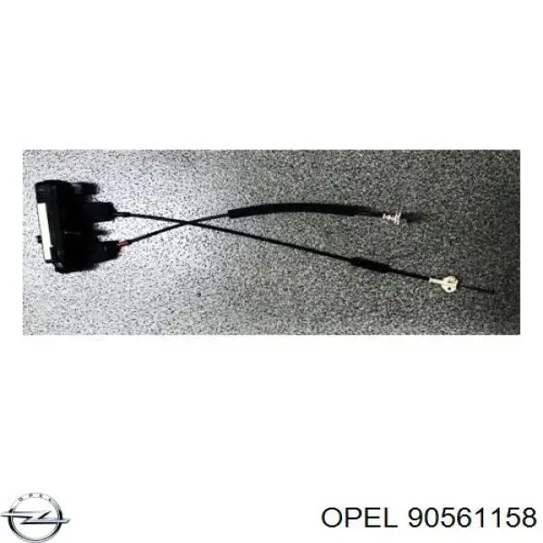 90561158 Opel Замок двери задней правой