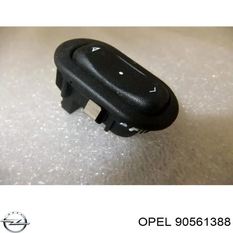 90561388 Opel кнопка включения мотора стеклоподъемника задняя