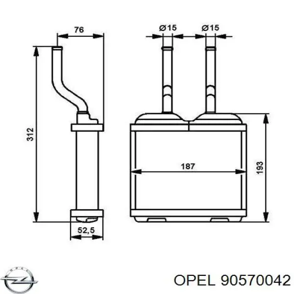 90570042 Opel 