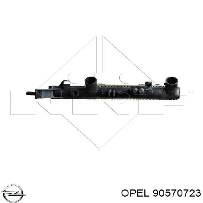 90570723 Opel Радиатор основной