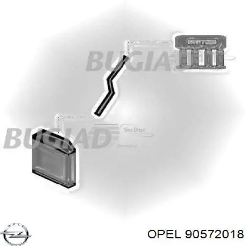 24444173 Opel Патрубок интеркуллера