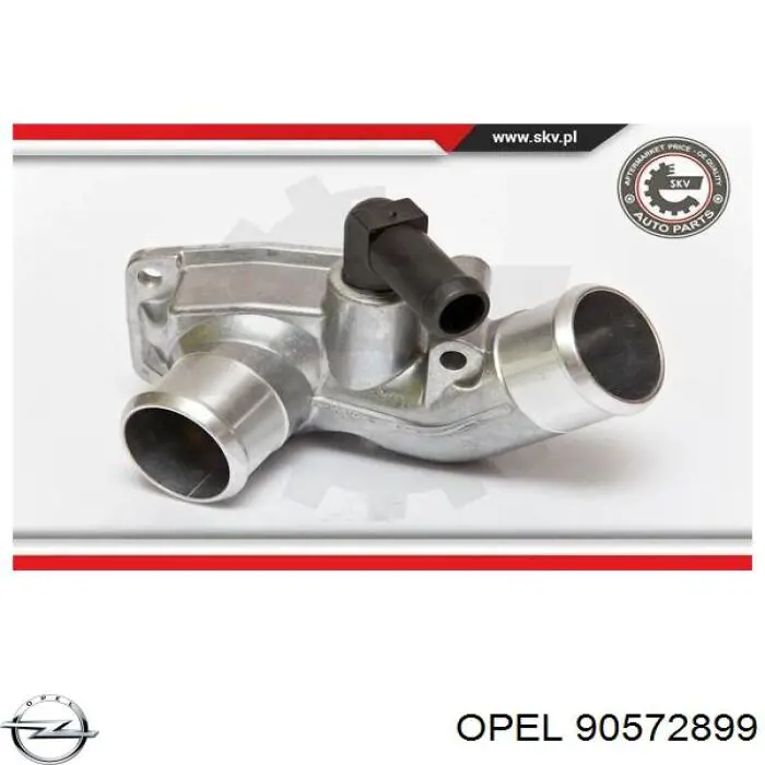 Кожух термостата Opel 90572899 цена, от 31.20 USD