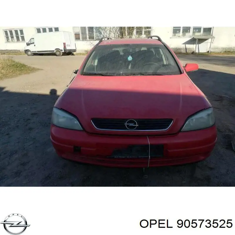 Патрубок радиатора 90573525 Opel