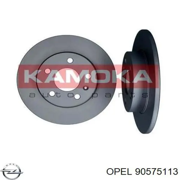 Задний тормозной диск Opel 90575113 цена, от 25.48 USD