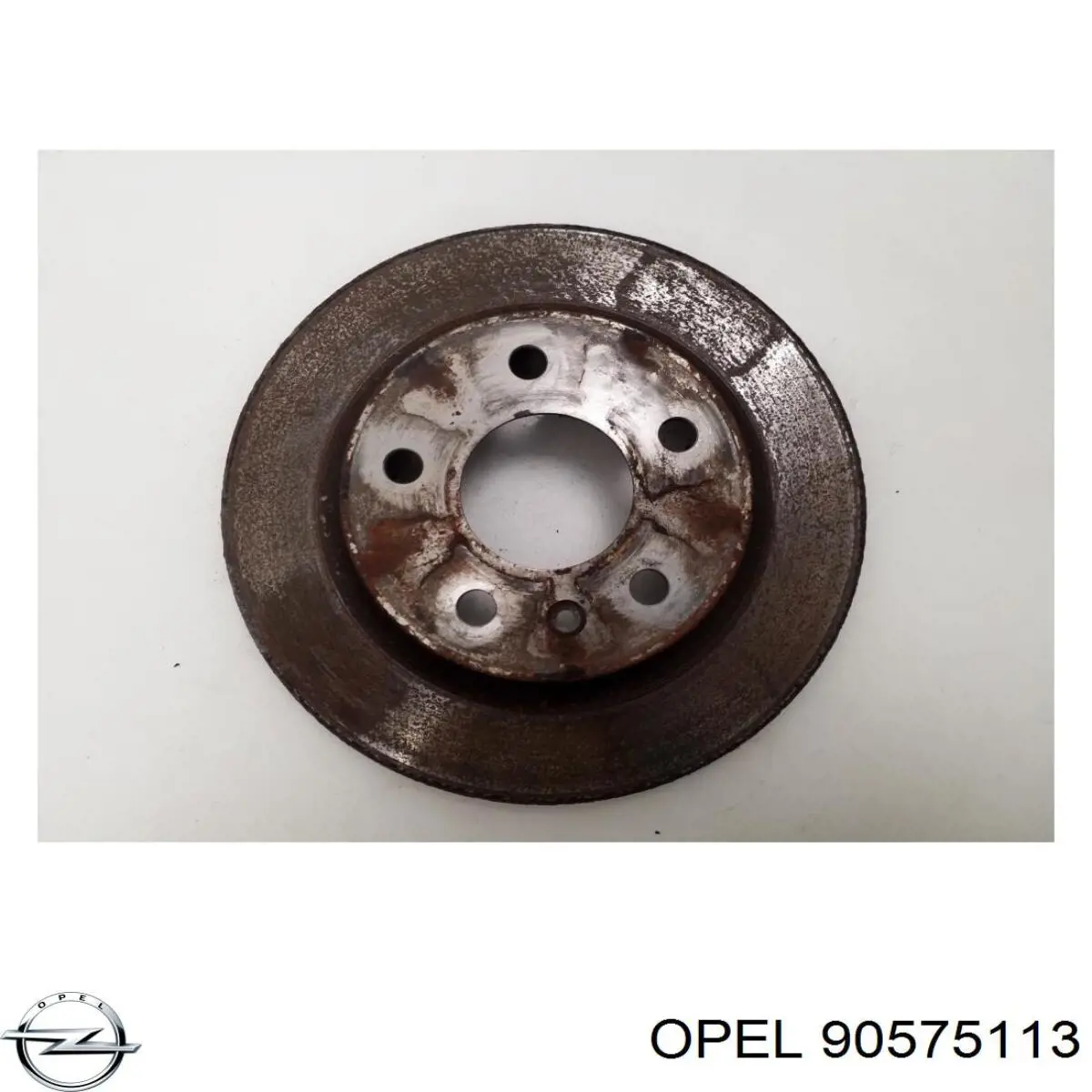 90575113 Opel диск тормозной задний