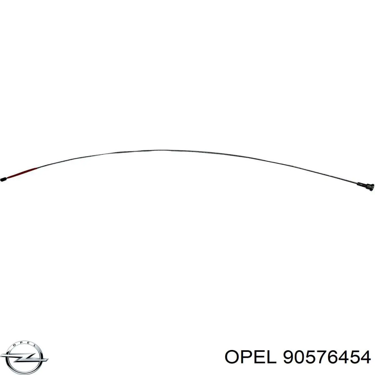 Задний правый трос ручника 90576454 Opel
