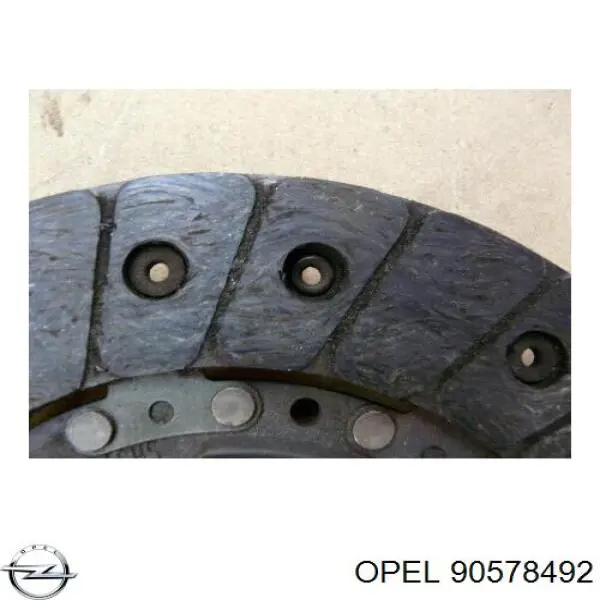 Диск сцепления Opel 90578492