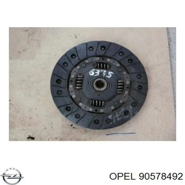 Купить 90578492 Opel Диск сцепления