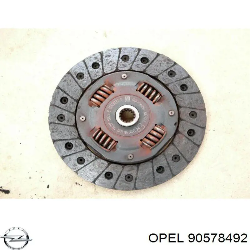 90578492 Opel диск сцепления