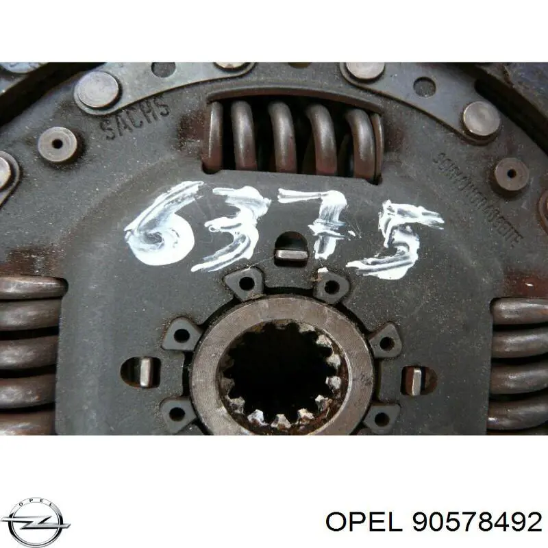 Диск сцепления Opel 90578492 цена, от 40.56 USD