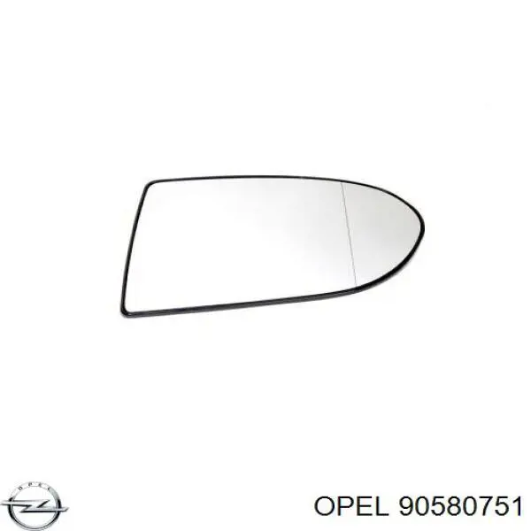 90580751 Opel зеркало заднего вида левое