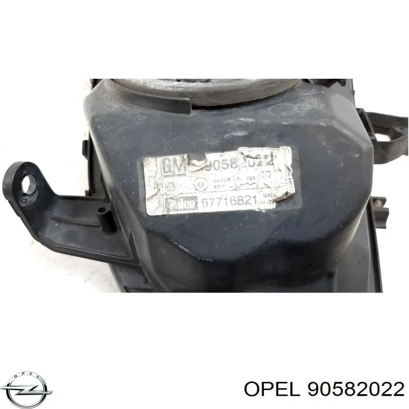 Правая блок фара Opel 90582022 цена, от 59.97 USD