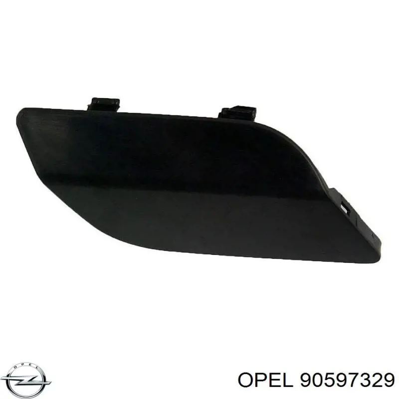 90597329 Opel injetor de fluido para lavador da luz dianteira esquerda