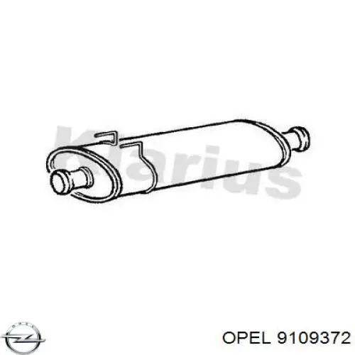 9109372 Opel 