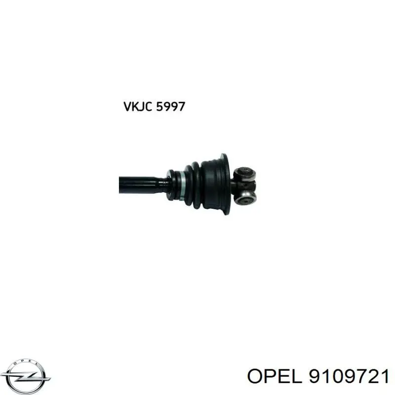 Привод передний левый Opel 9109721 цена, от 73.34 USD