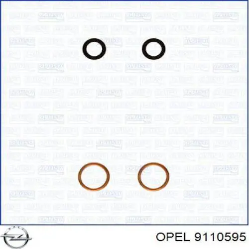 9110595 Opel vedante de mangueira de fornecimento de óleo de turbina