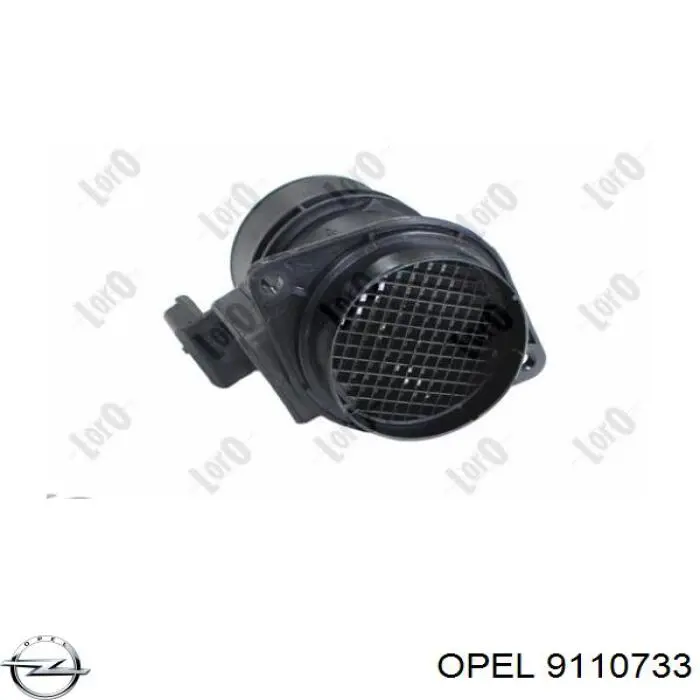 9110733 Opel Датчик расхода воздуха