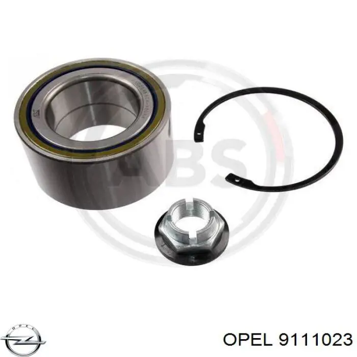 9111023 Opel подшипник ступицы передней