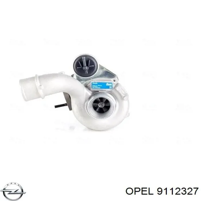 9112327 Opel Турбонаддув