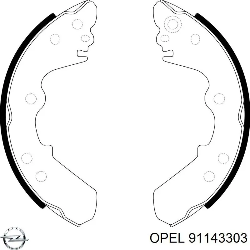  91143303 Opel